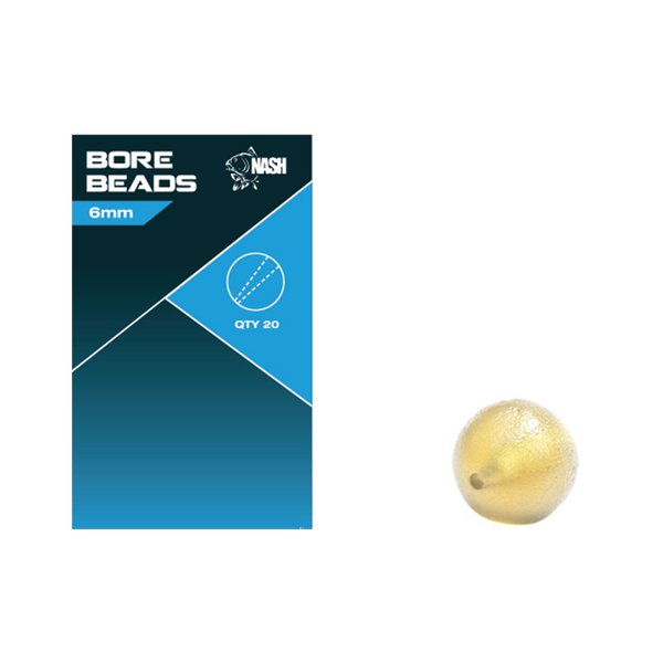 Nash - Soft Taper Bore Bead - 6mm