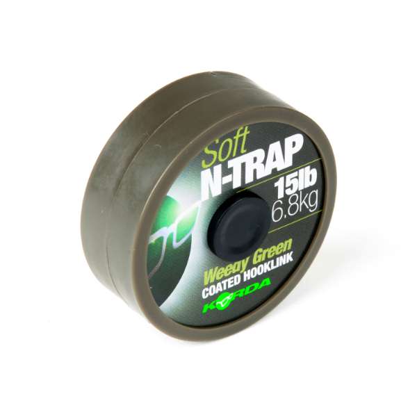 Korda N-Trap Soft | Unkrautgrün | Vorfachmaterial | 9kg