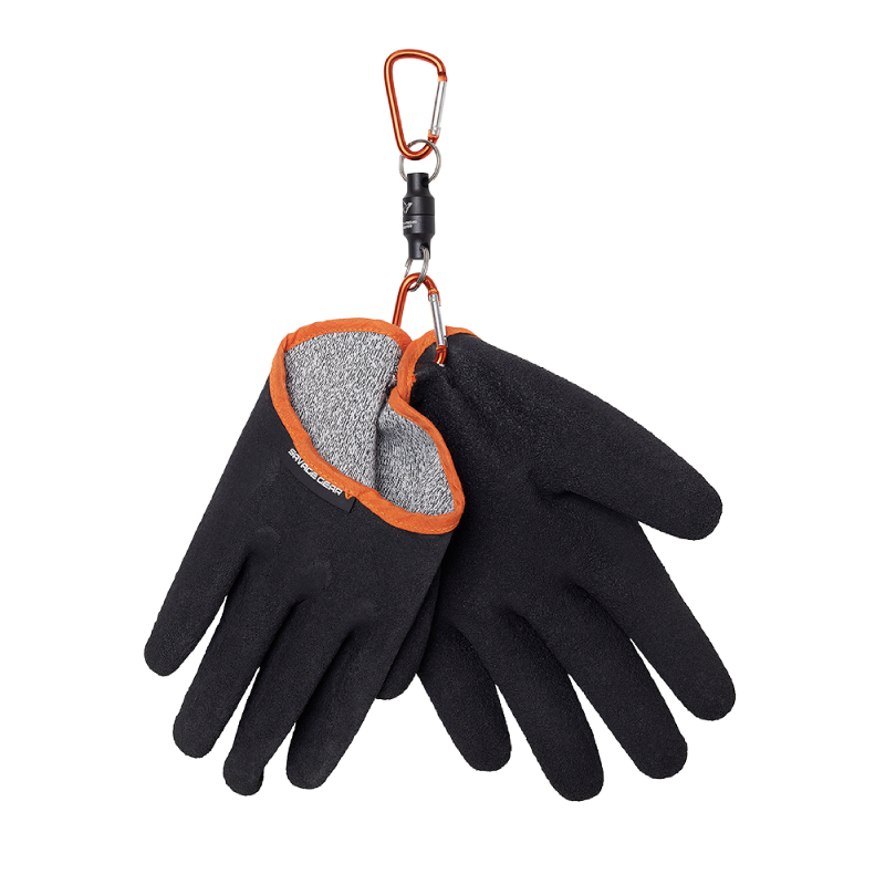 Savage Gear - Aqua Guard Gloves - Black - Maat XL - Handschoenen