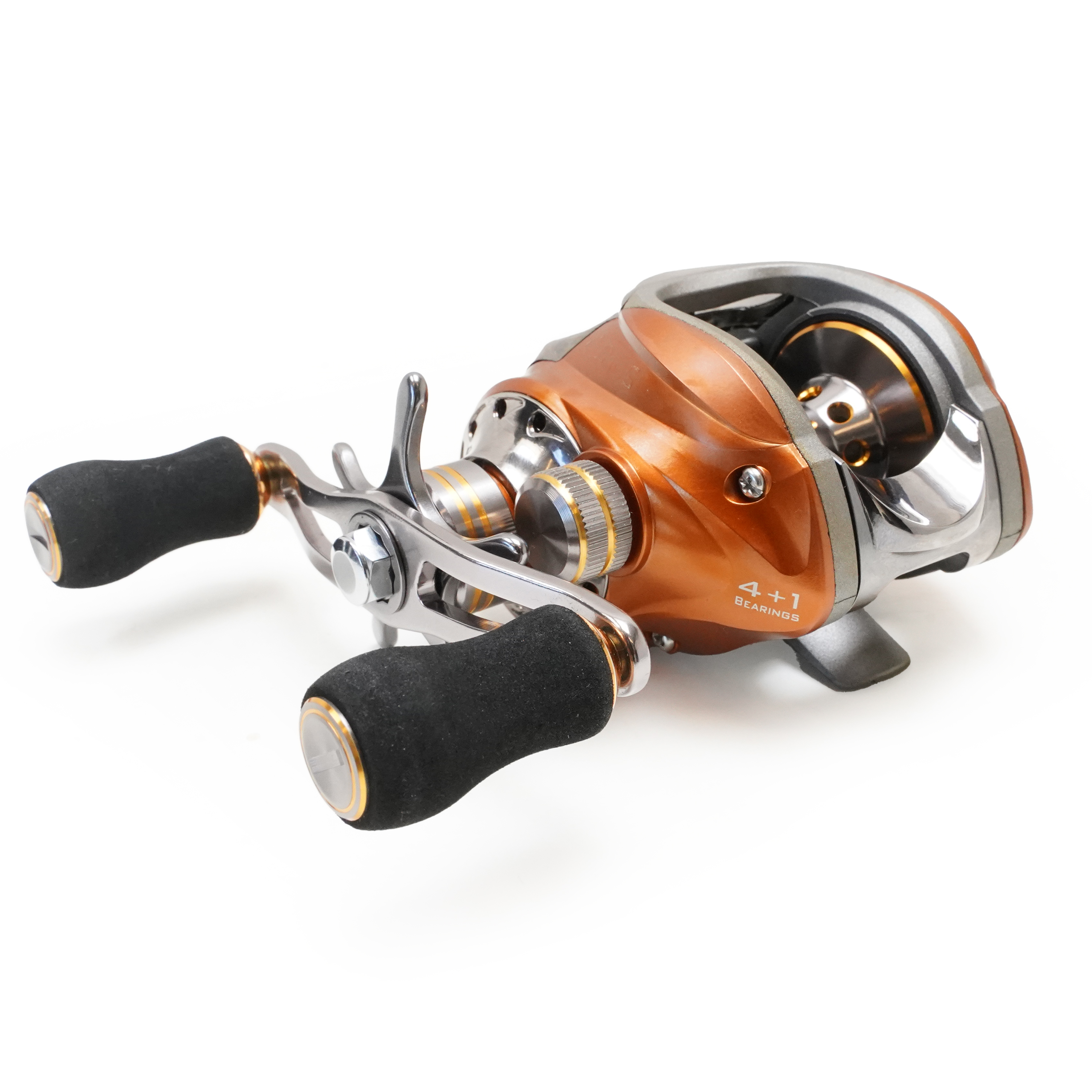 Traxis Baitcaster Reel - Gold - Left Hand