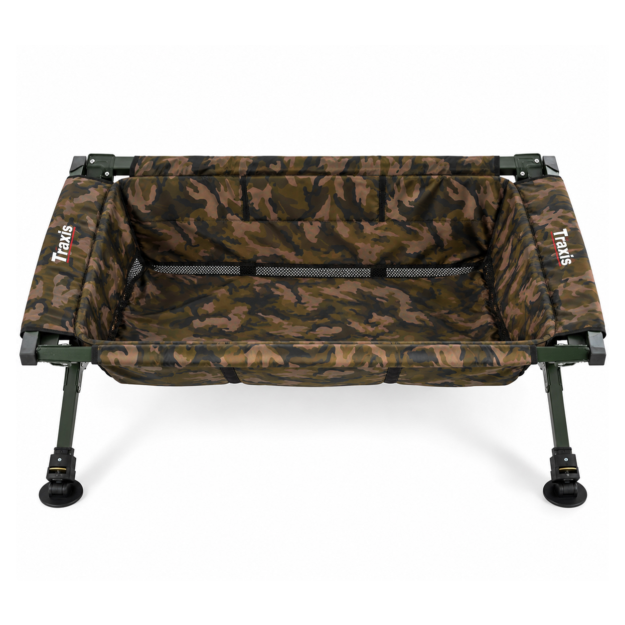 Traxis Camouflage - Cradle XXL - Onthaakmat - Opvouwbaar - Verstelbare poten