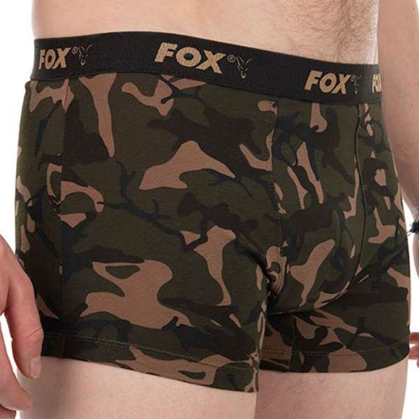 Fox Camo Boxershorts | Größe XL | 3 Stück