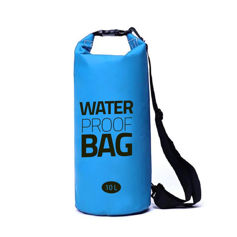 Eurocatch Dry Bag | Duffel Bag | Wasserdichte Tassche | Blau | 10 liter
