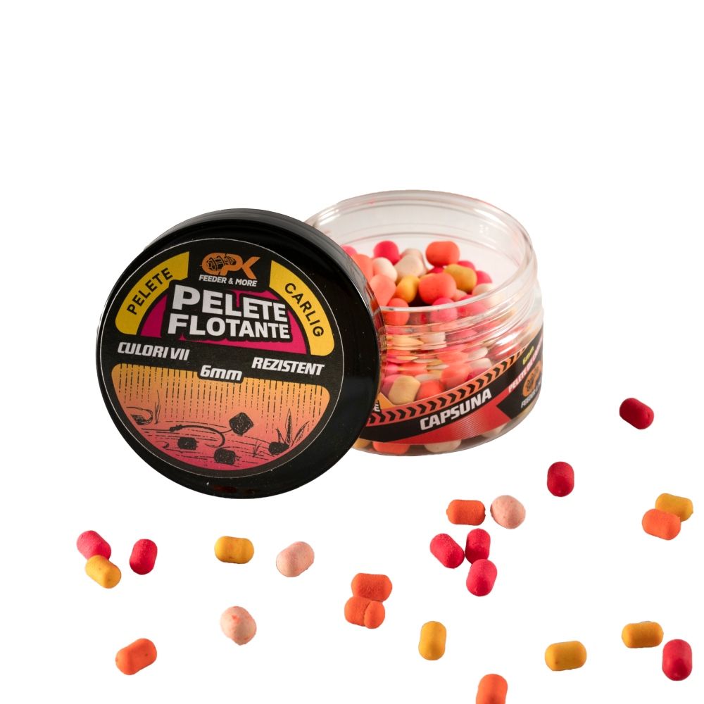 CPK Floating Feeder Pellet Hookbaits Strawberry & Fruit 6 mm 20gr