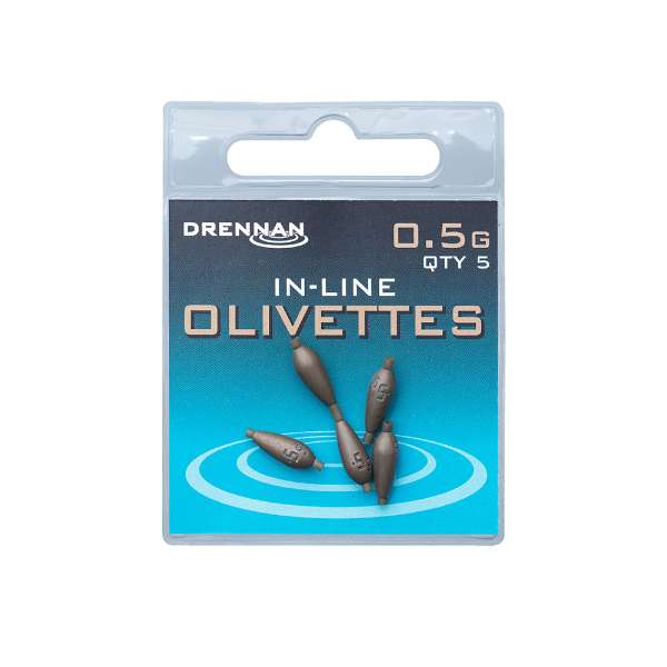 Drennan In-Line Olivette | Blei | 0,5g