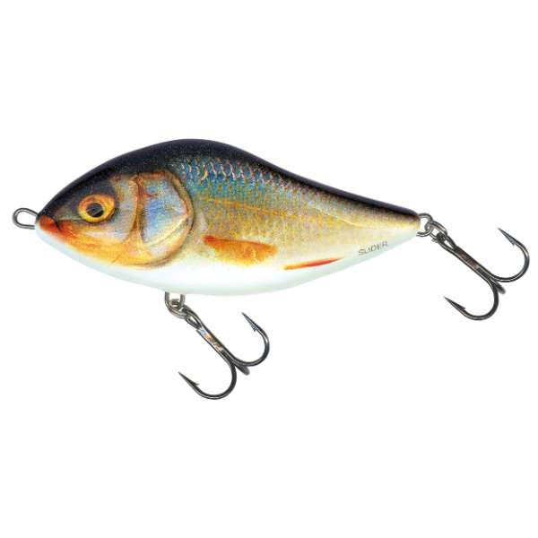 Salmo Slider Sinking | Jerkbait | Real Roach | 12cm