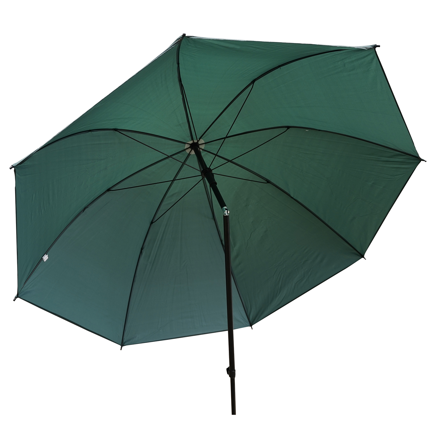 Eurocatch Visparaplu - 2,00m met knik 190D Polyester - Groen - Umbrella - Paraplu