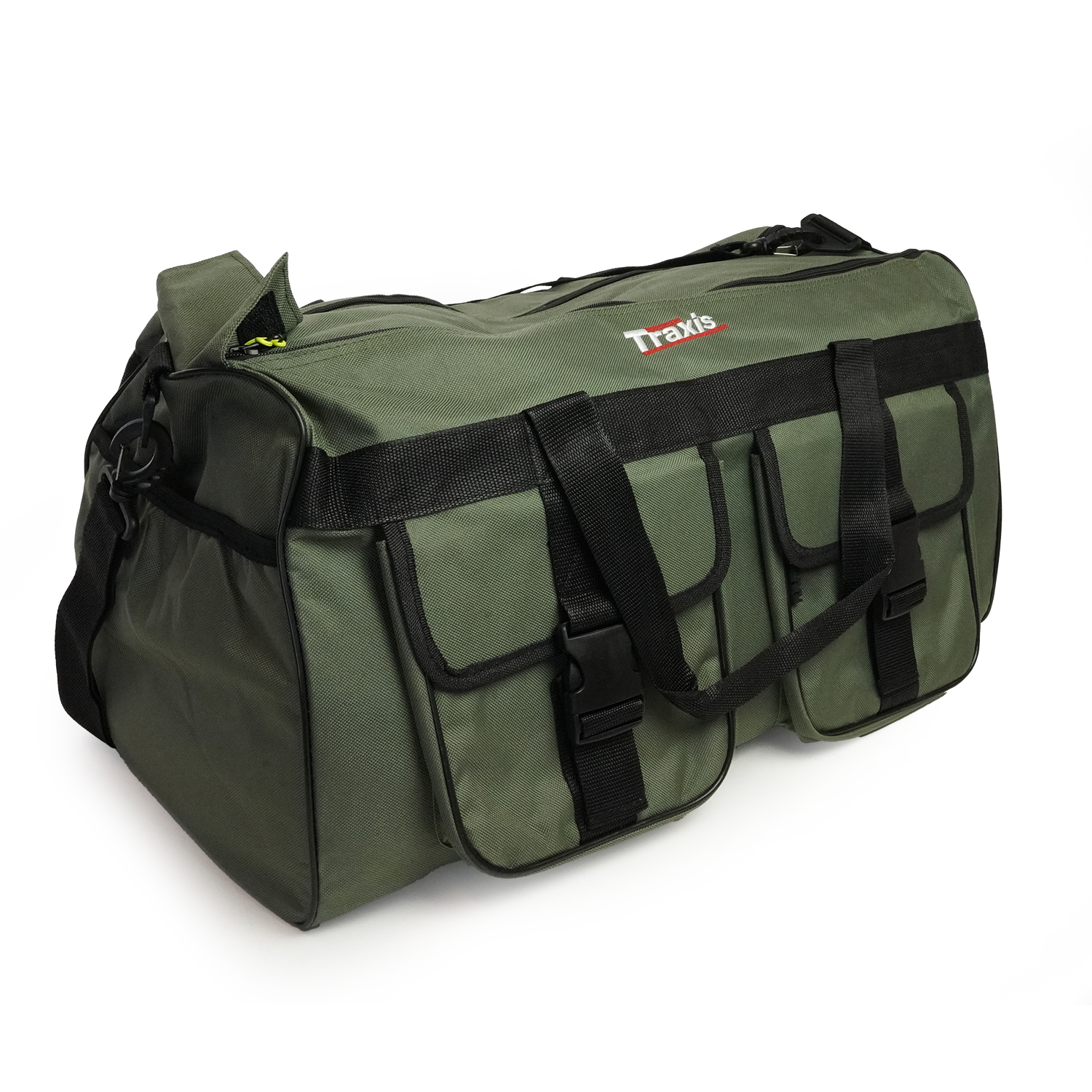 Traxis Vistassen set - Hengel foudraal - Vistas - Groen - Carryall - 12ft Holdall