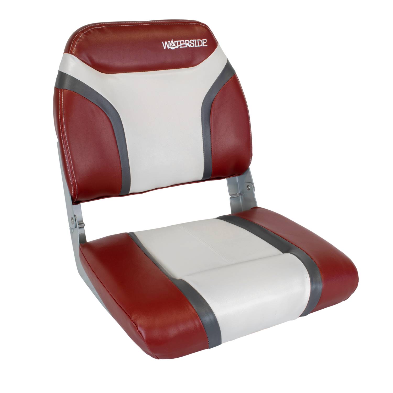 Waterside Captain Deluxe Bootssitz | Rot/Weiß | Bootssitz