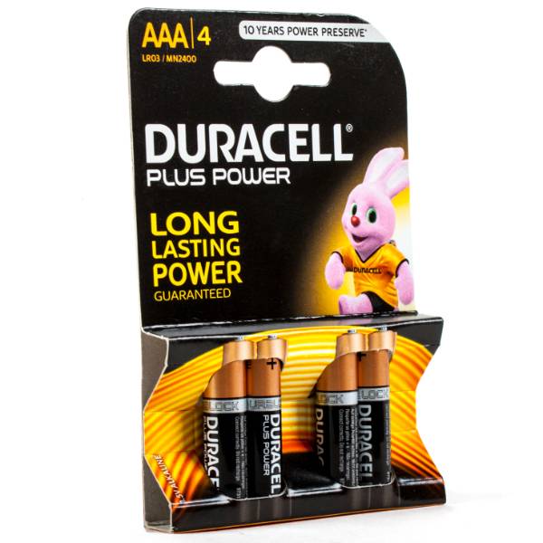 Duracell AAA-Batterie | 4 Stück