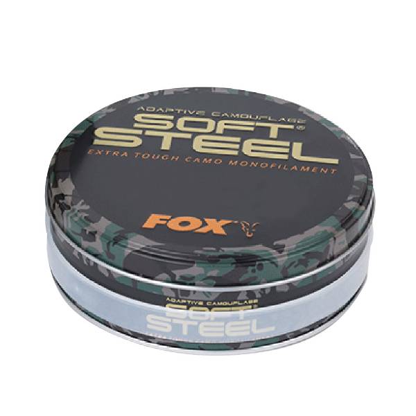 Fox Adaptive Camouflage Soft Steel | Nylonschnur | 13 Pfund | 0,31 mm