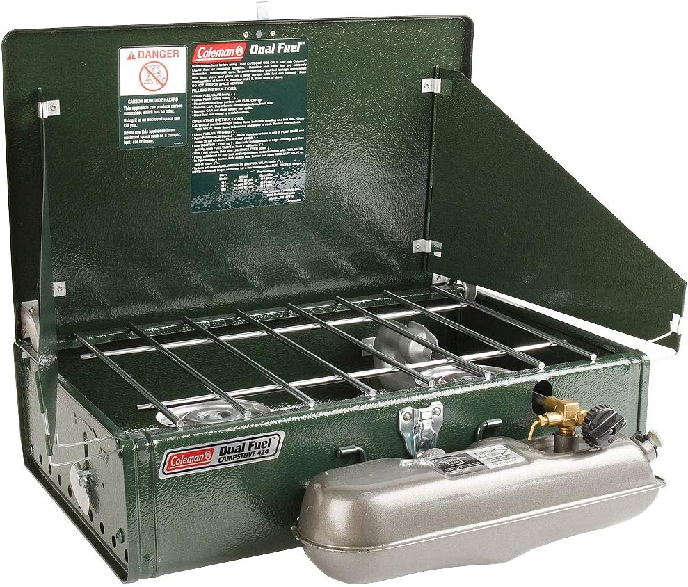 Coleman Unleaded 2 Burner Stove  - Benzine brander- Camping Kooktoestel