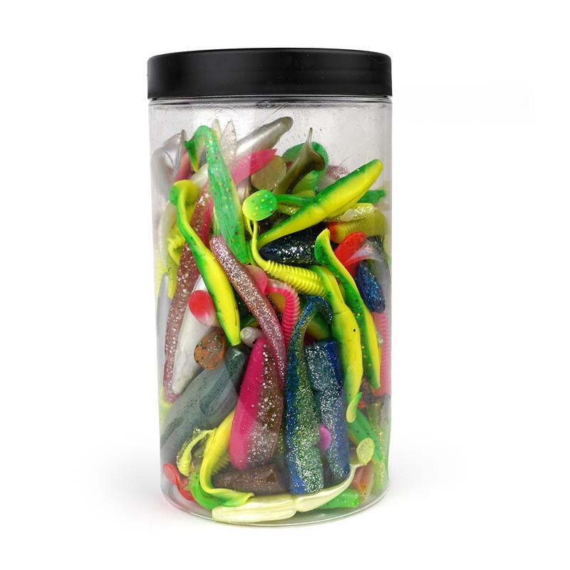 Eurocatch - Softbait Super-set Pot 800g - gemengd assortiment 