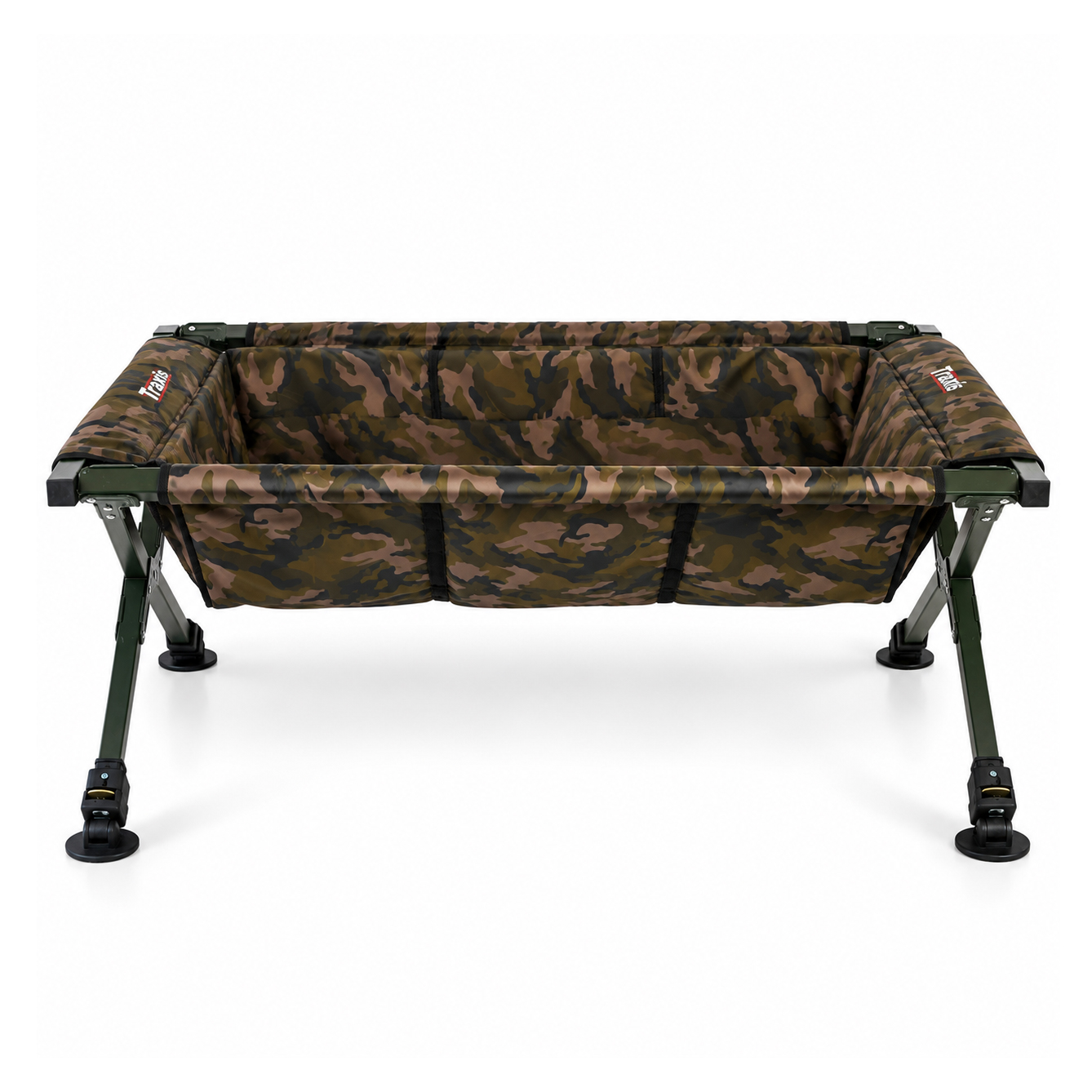 Traxis Camouflage - Cradle XXL - Onthaakmat - Opvouwbaar - Verstelbare poten