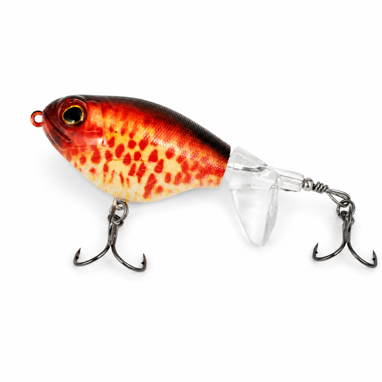 Fish-Xpro Topwater Whopper Plopper - 9cm-14g - Set 5pcs - Incl Tackle Box
