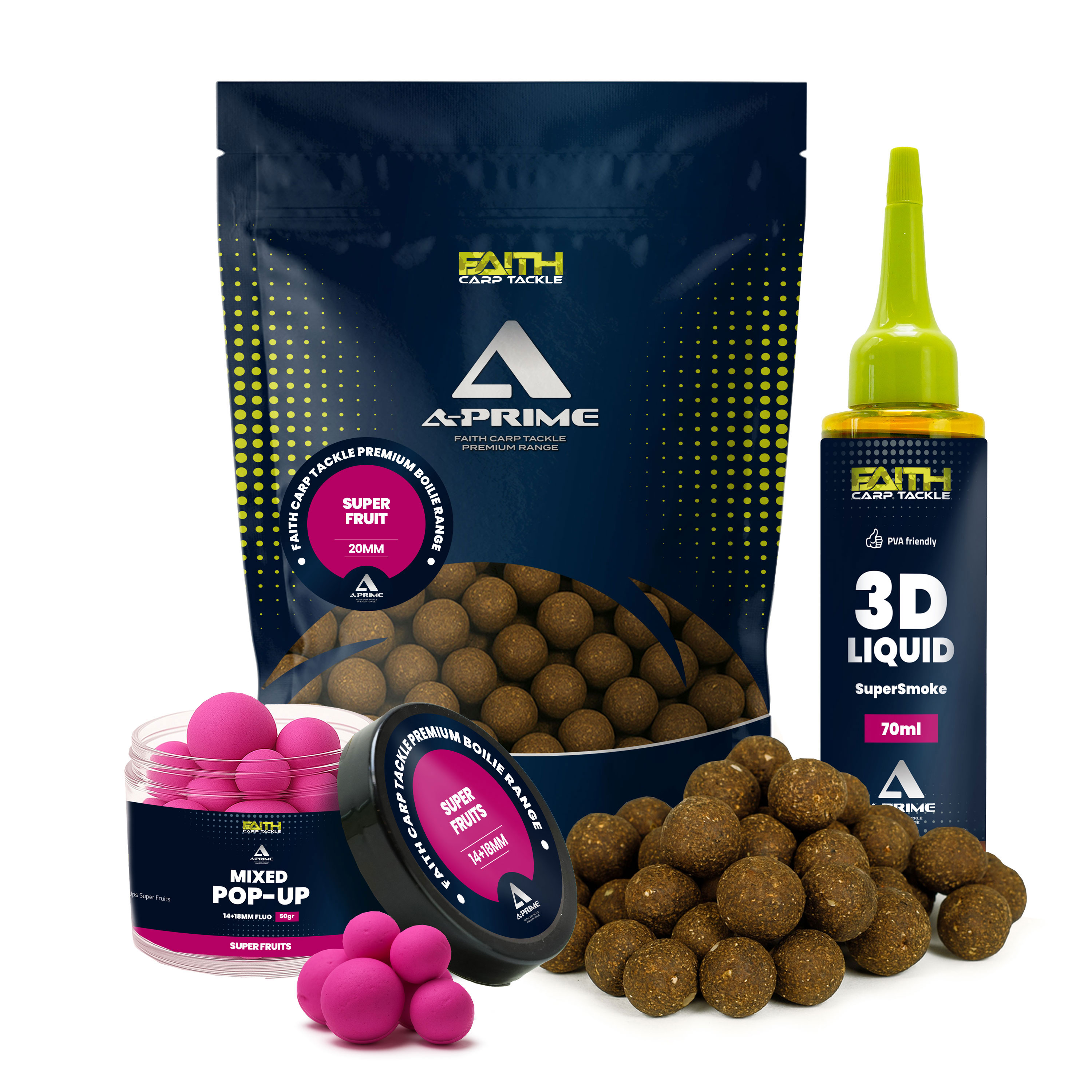 Faith A-Prime Boilie combi deal - Super Fruits
