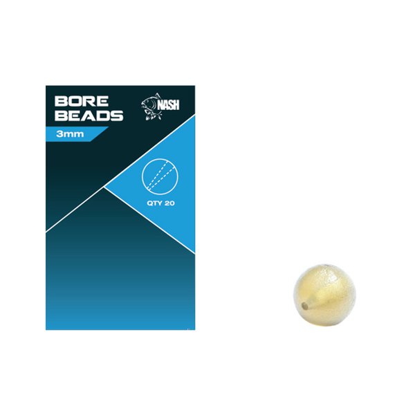 Nash - Soft Taper Bore Bead - 3mm