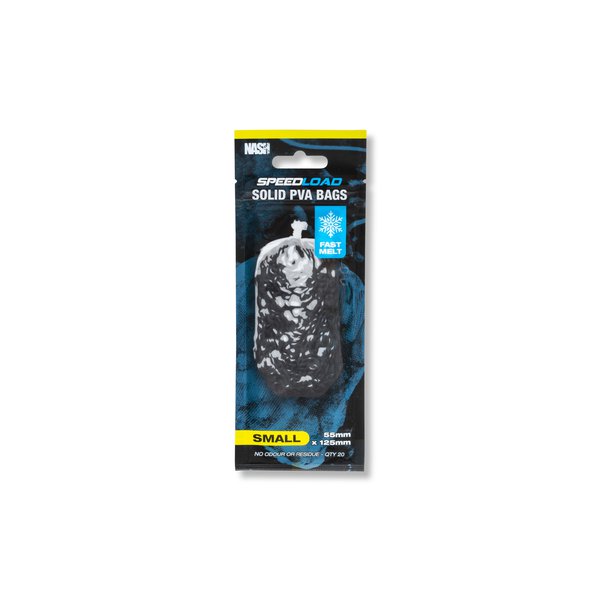 Nash - Speedload - Solid PVA Bags - Fast Melt - Small