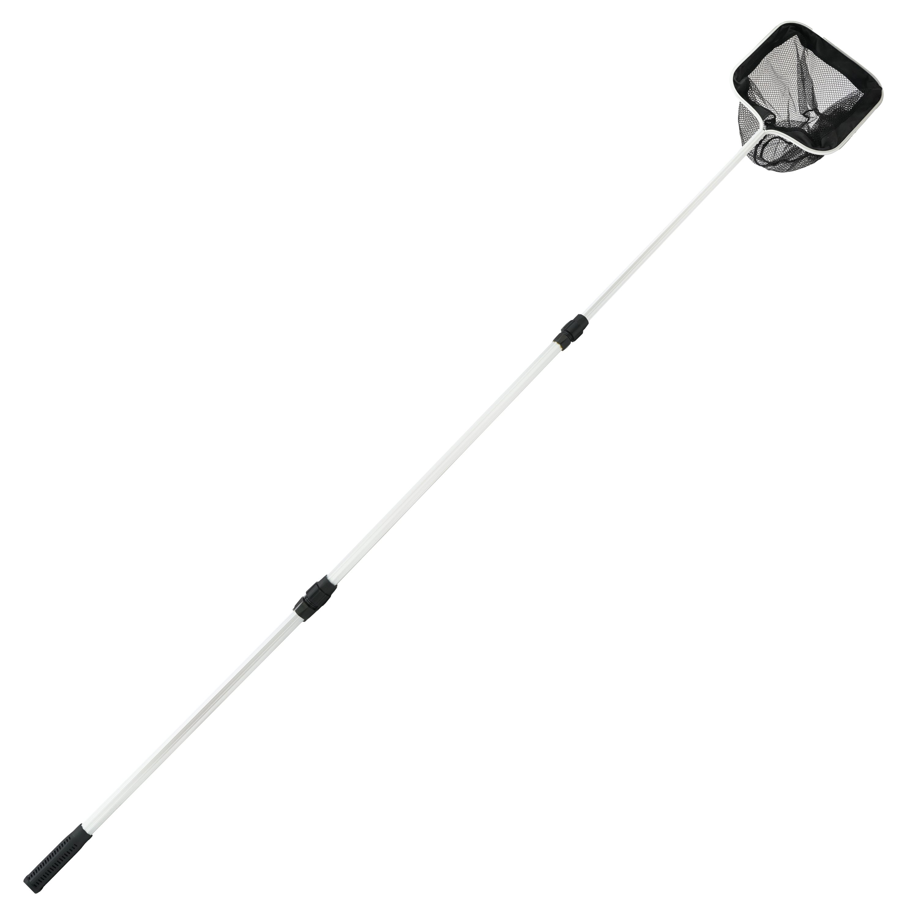 Eurocatch Schepnet  Vijvernet - Telescopische Steel 2.10m - Afm. Net 30x30x30cm