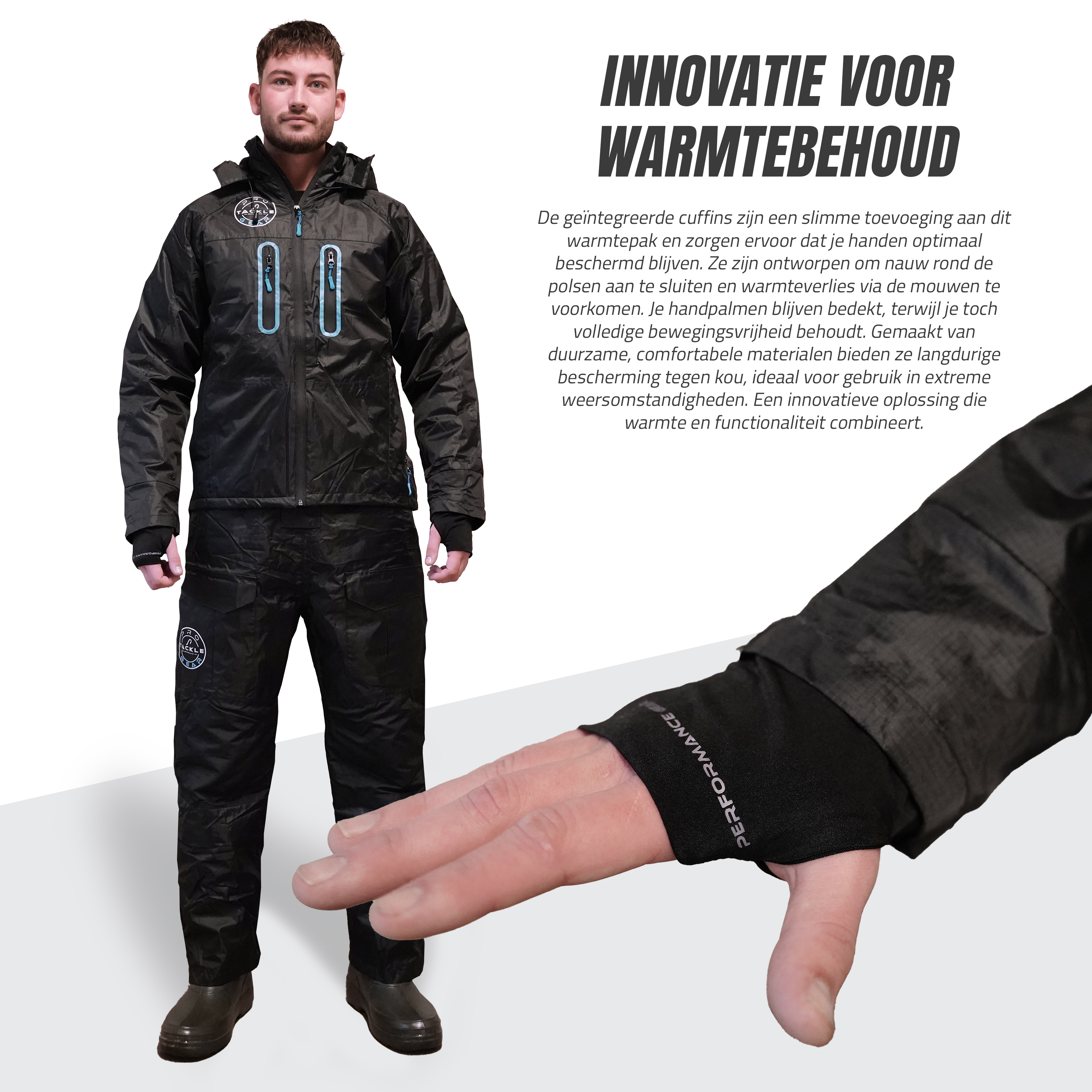 Pro Tackle Performance Warmte pak - Waterdicht - 2 delig - Maat M