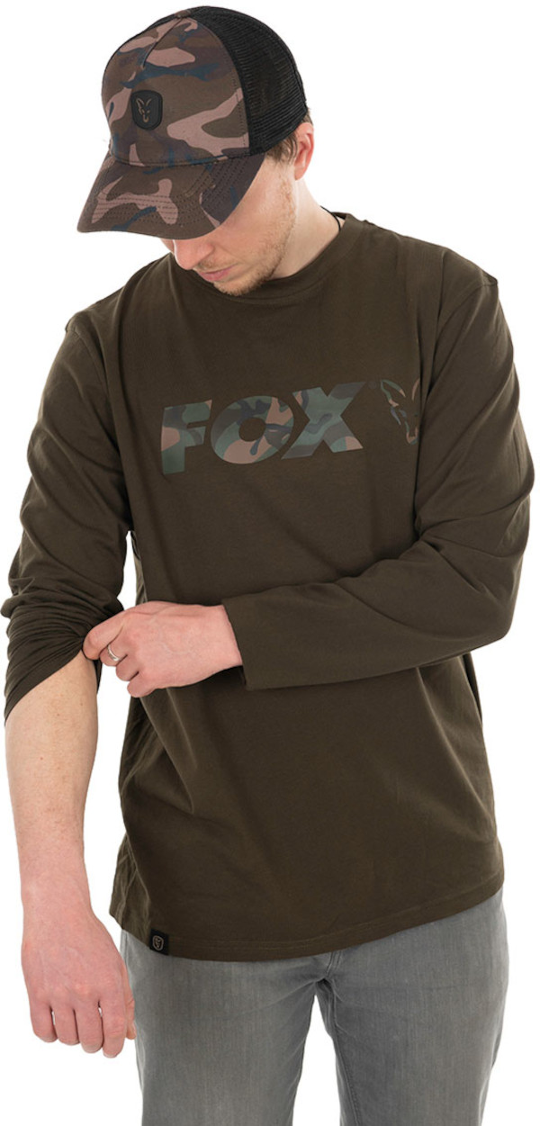 Fox Khaki Camo LS XL