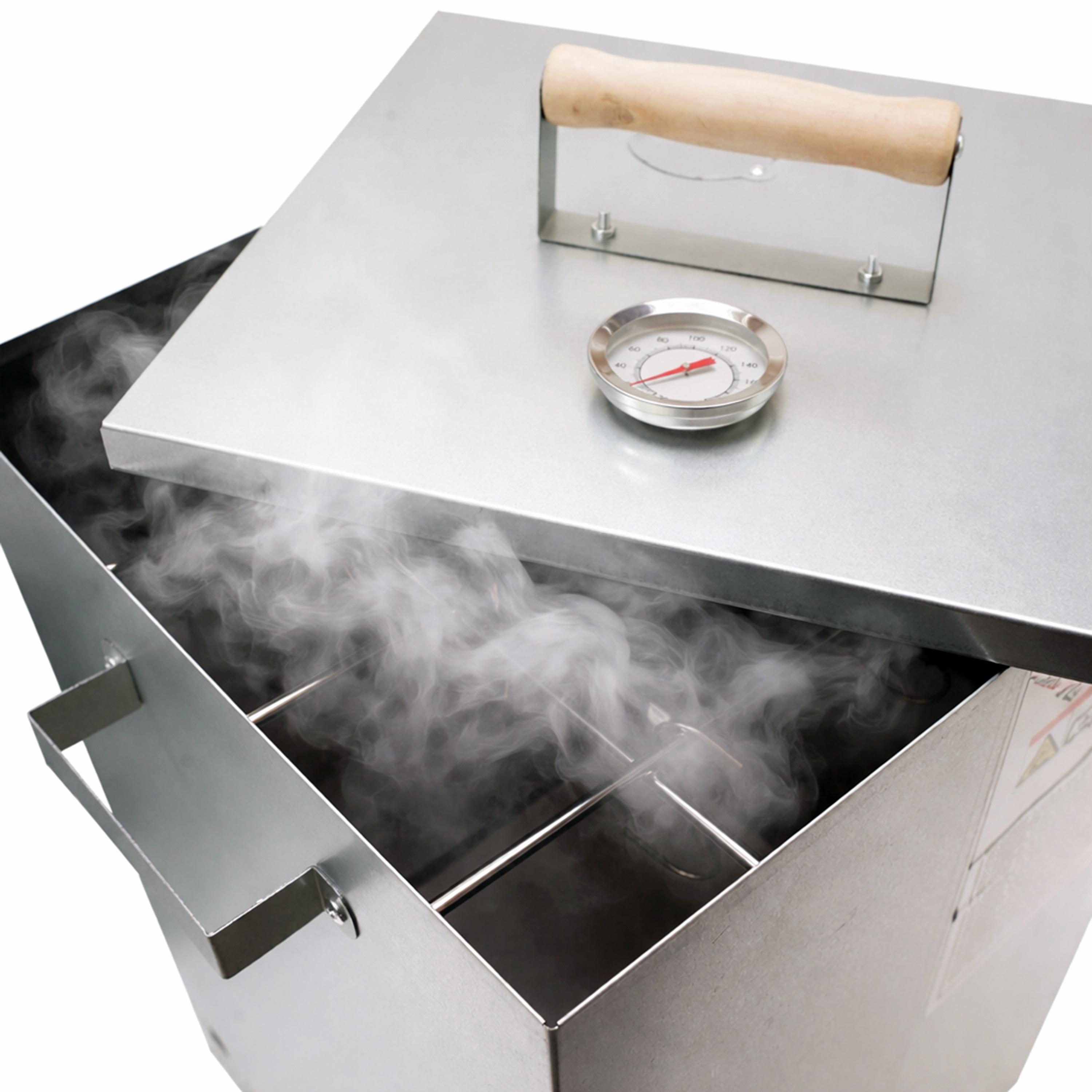 Eurocatch Rookoven Telescopisch Vierkant  – Complete Rookset voor Vis & Vlees
