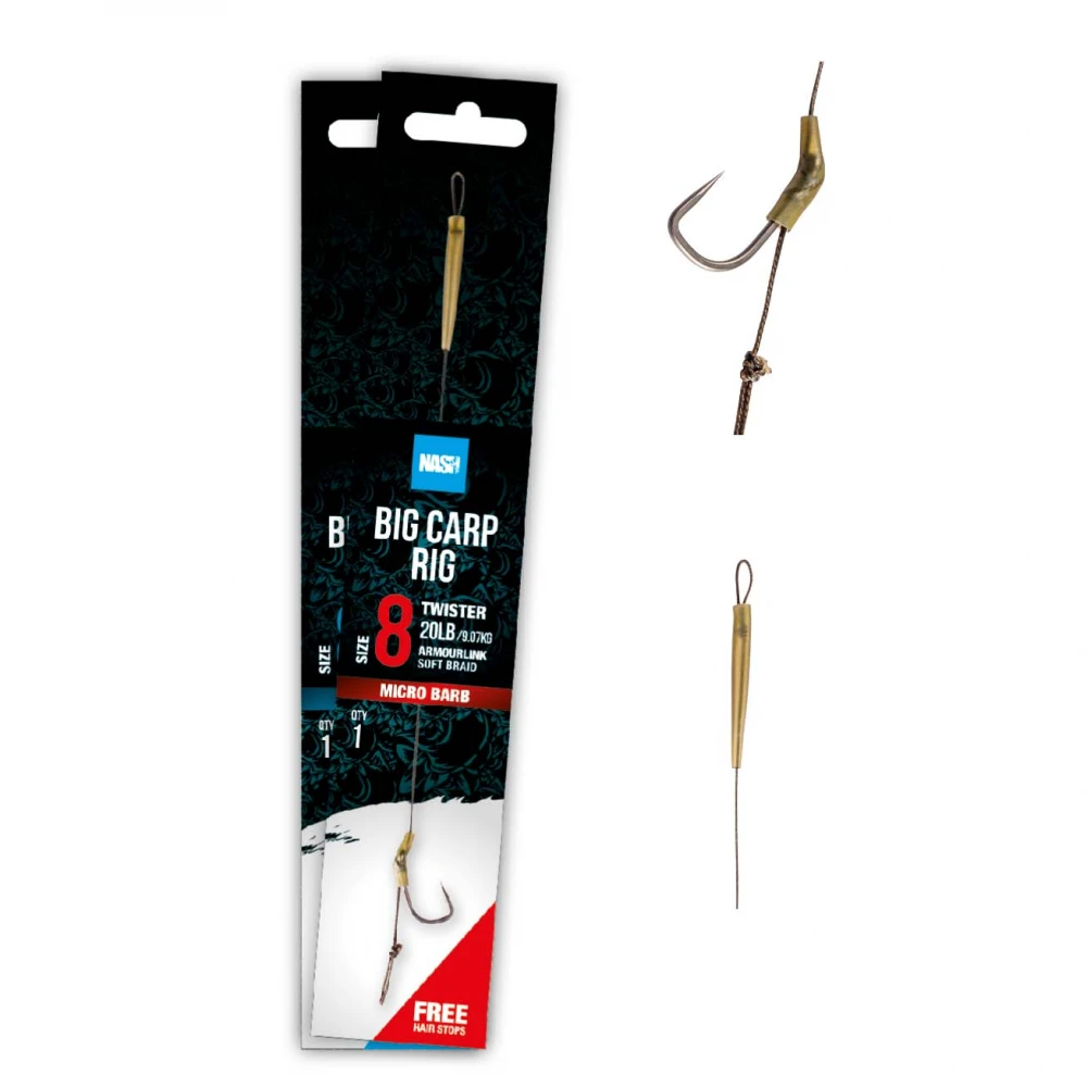 Nash Big Carp Rig - Size 2
