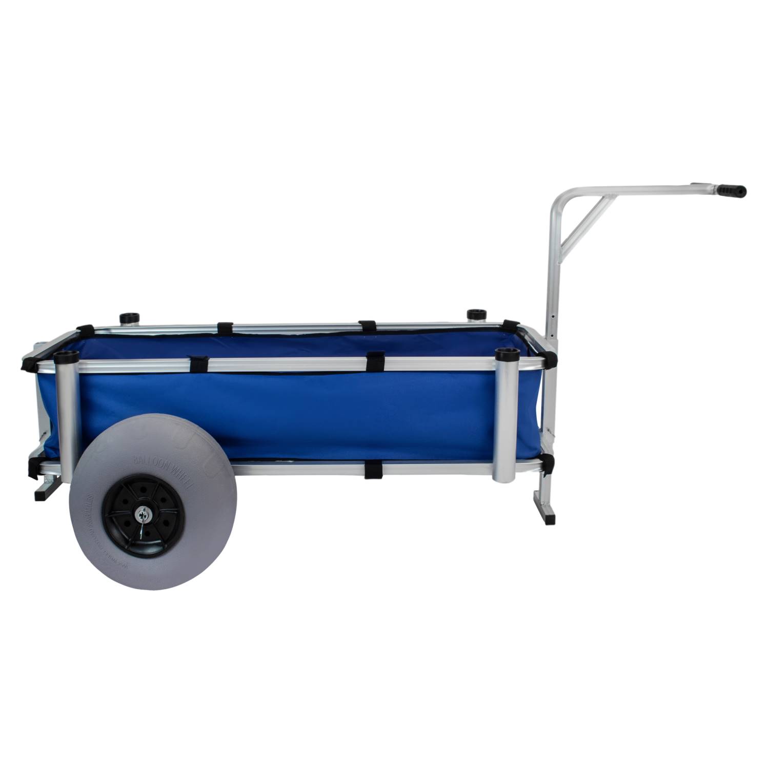 Eurocatch - Transportkar Met ballon banden - Heavy Duty - Strandviswagen