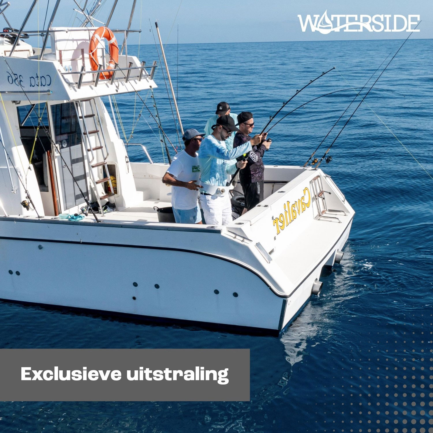 Waterside - Luxus Low Back - Bootstoel - Jack - Dark Series