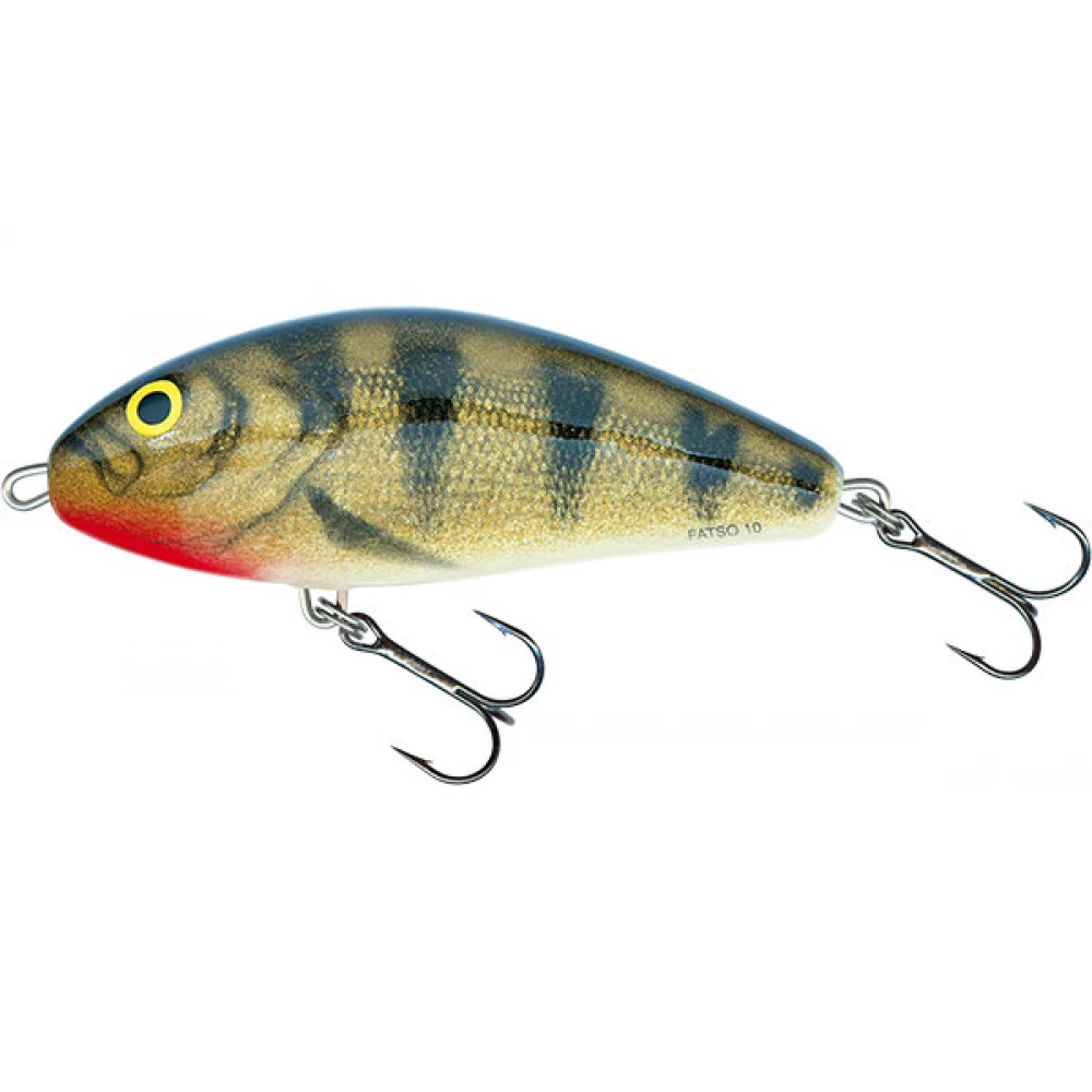 Salmo Fatso - Sinking - 12cm - Emerald Perch