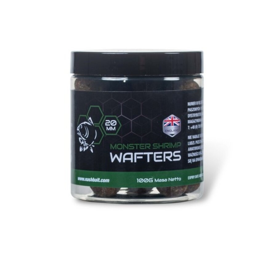 Nash - Monster Shrimp - Wafters - 12mm