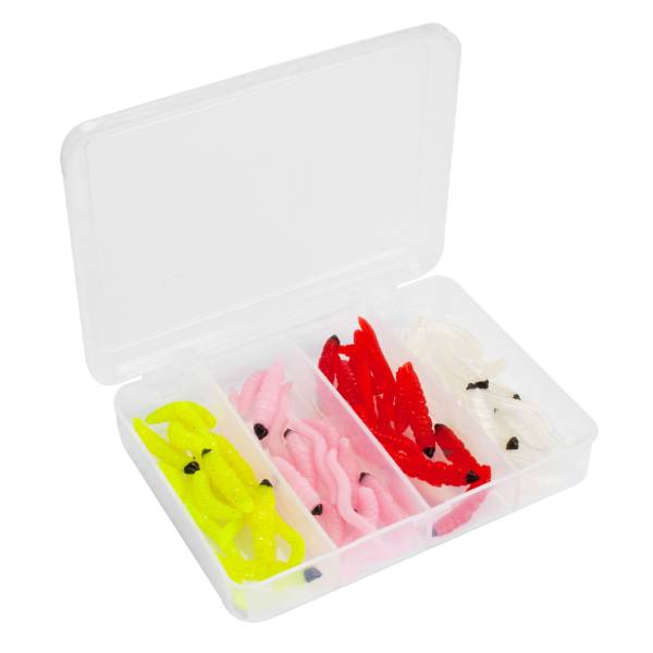 Troutlook Forellen Softbaitkit Bienenmaden & Wurmer | Set