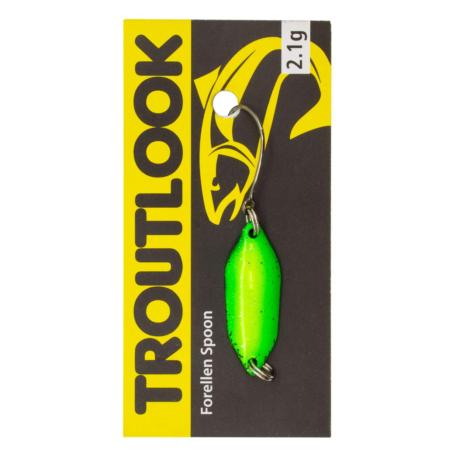 Troutlook - Forellen Spoon - Clash - 2,6cm - 2,1gr - Green & Black