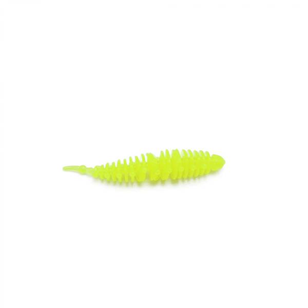 Troutlook Shaky Worms 6.0cm | Neon Chartreuse
