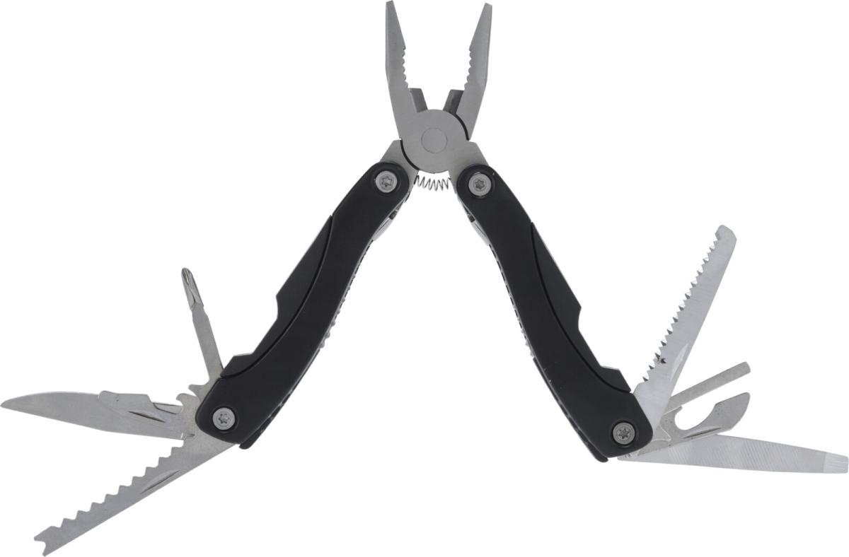 Camp Life Adventure Multi Tool - 16 Functies - 15cm - Black
