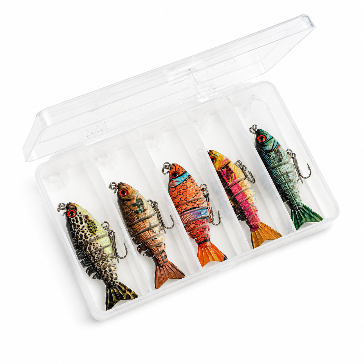 Fish-Xpro FlexBite Swimbait - 5cm - 3,3g - 5pcs incl Tacklebox
