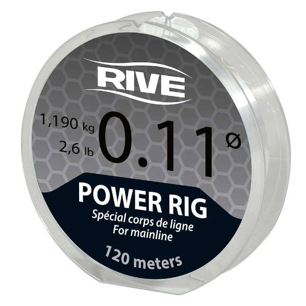 Power Rig Line 0.11 120m Transparent
