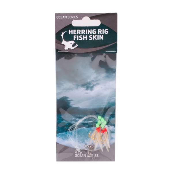 Eurocatch Fishing Herring Rig Fish Skin 6 Haaks | Onderlijn | Maat 6