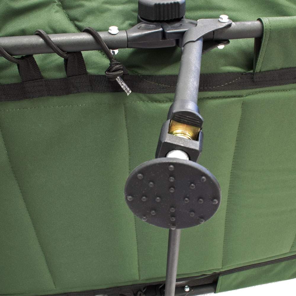 Eurocatch - BAT-Tackle - Nightwalker Pro Comfort - Bedchair - Stretcher - Veldbed - Karperstretcher - 6 Poten met Modervoeten