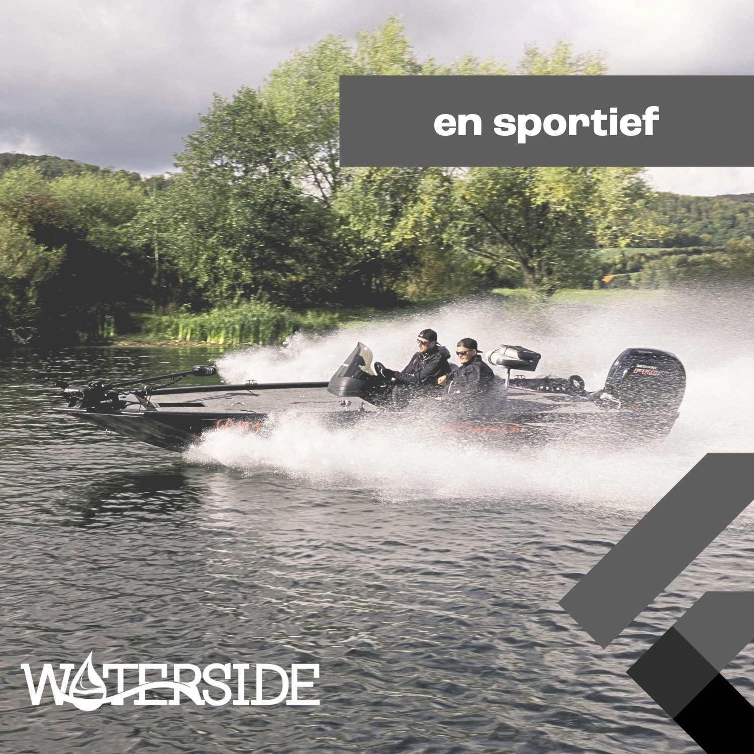 Waterside - Luxus Low Back - Bootstoel - Jack - Dark Series