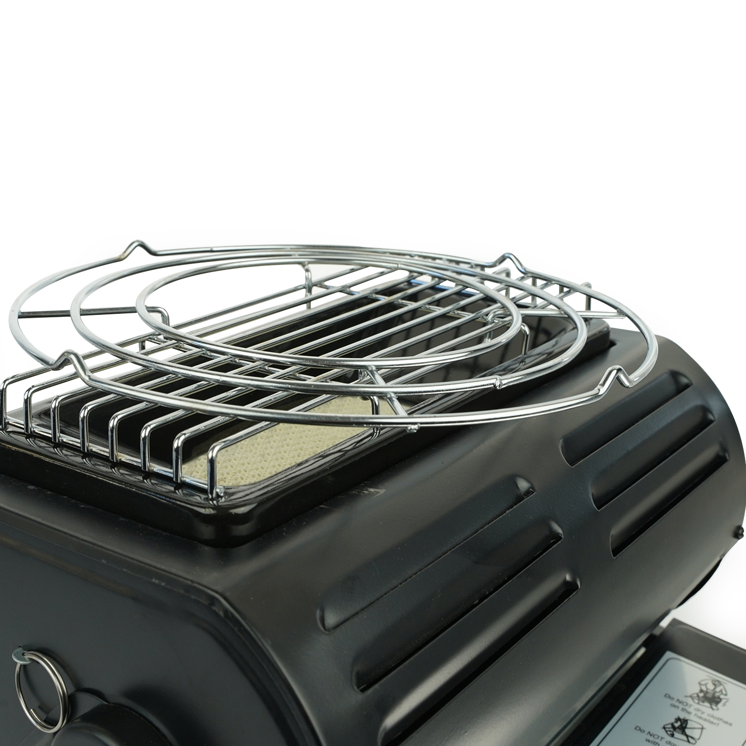 Eurocatch Gaskachel/Kooktoestel - Incl. 4 Gasbussen - Heater - Cooker - Kacheltje - Terrasverwarmer - Verstelbaar en Draagbaar