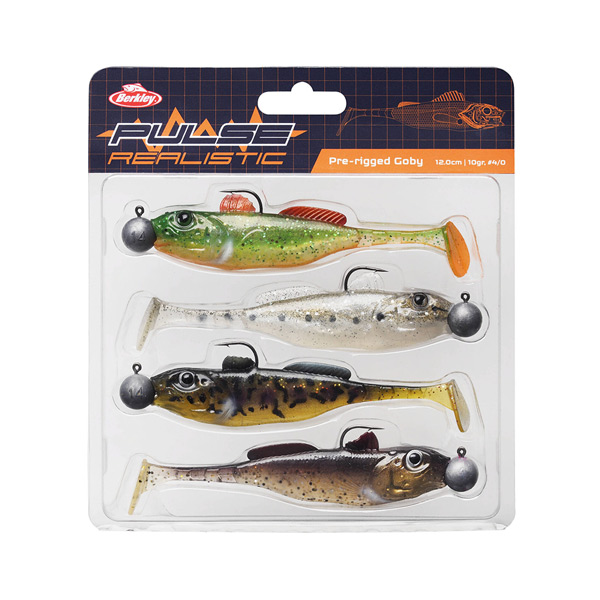 Berkley Pulse Realistic | Goby | 12cm | 4 Stuks | Shad