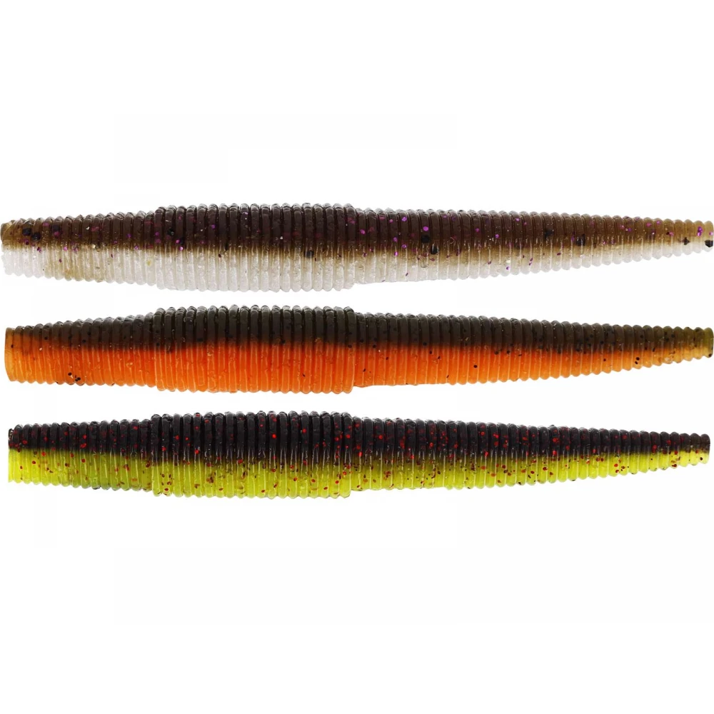 Westin Ned Worm - 7cm - 3g - Dark Water - Mix - 7pcs