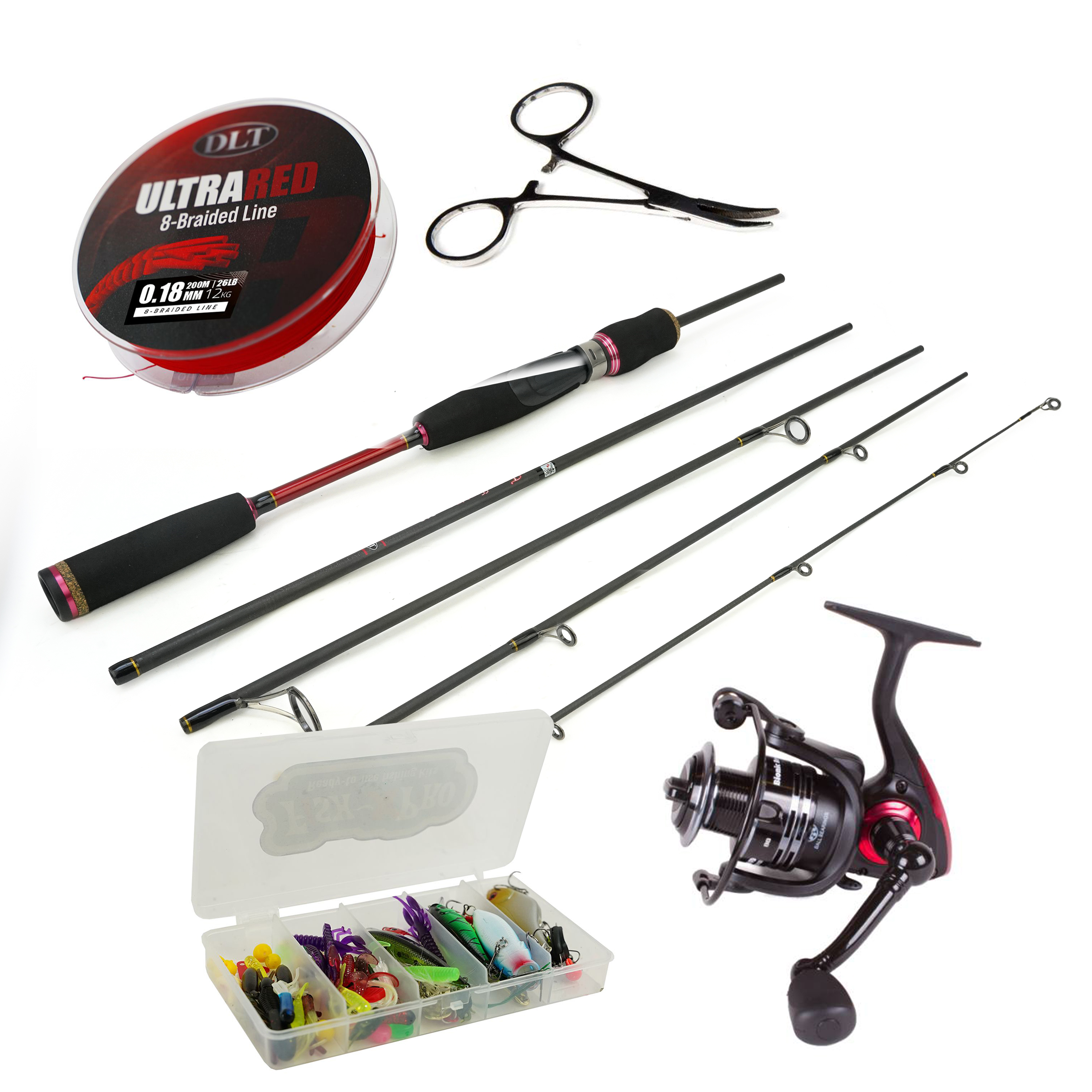 DLT Profi Traveller Fishing set