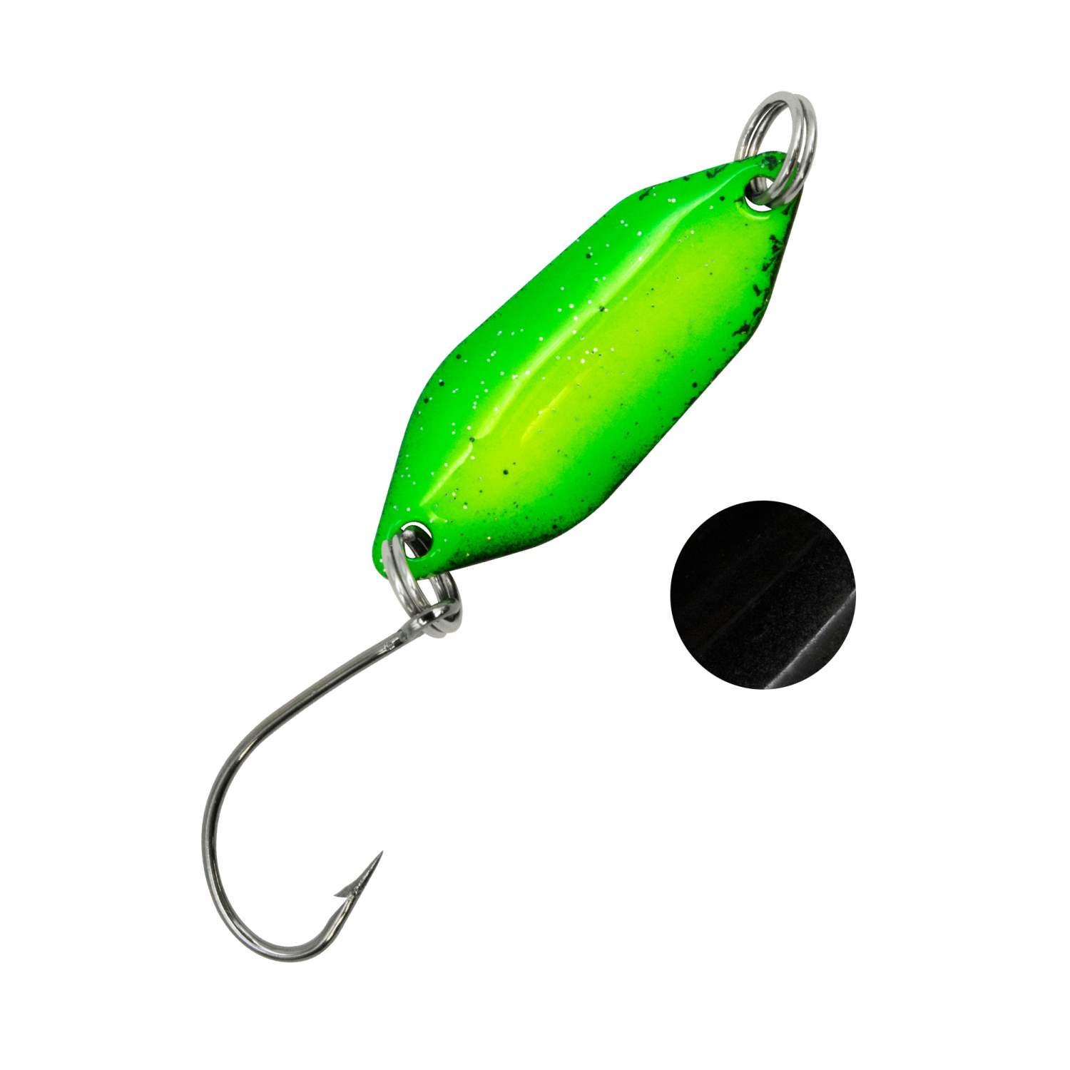 Troutlook - Forellen Spoon - Clash - 2,6cm - 2,1gr - Green & Black