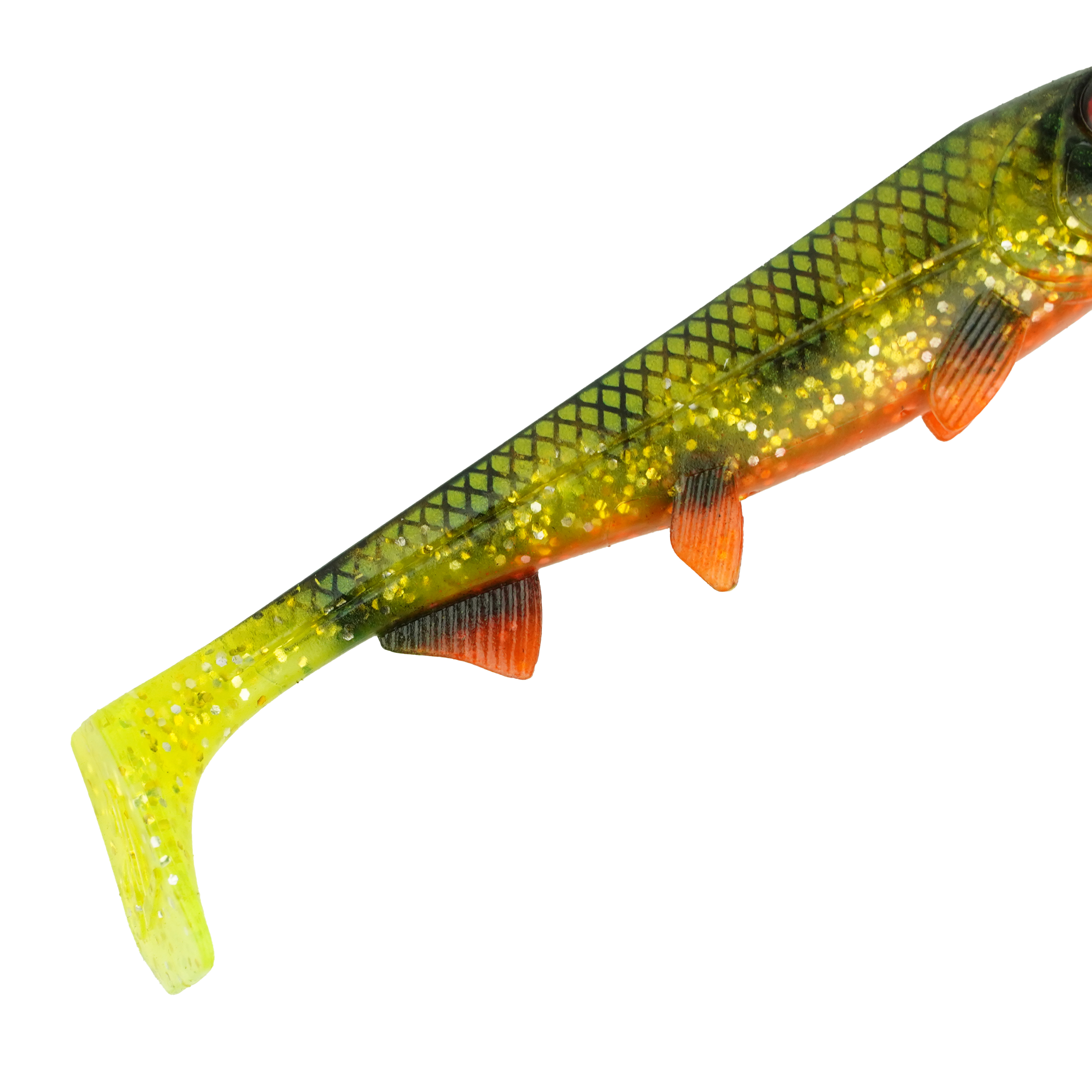 Hostagevalley Shad - Natural Perch - 14cm