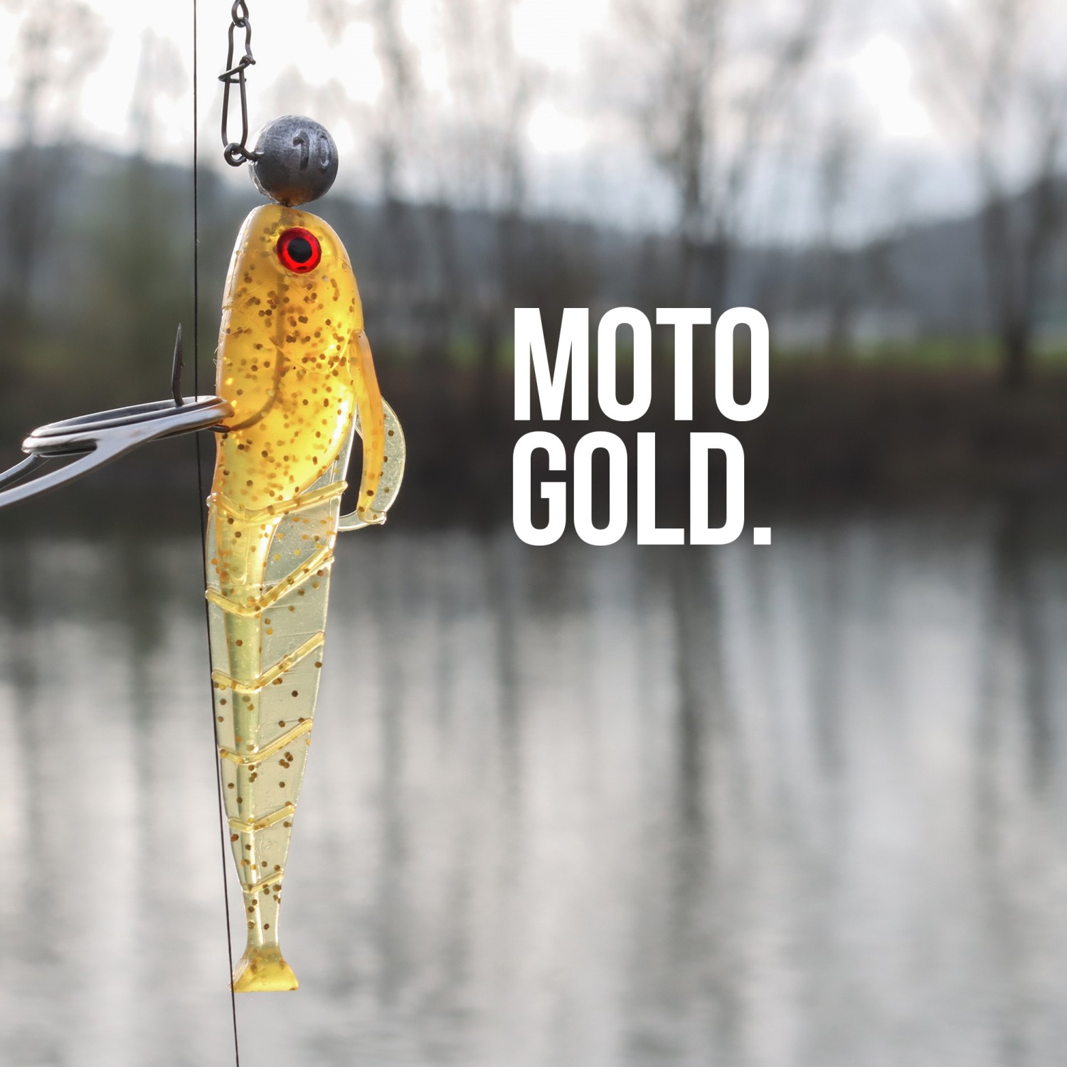 Senshu Grondel 11,5cm - 6gr - 5 Stuks - Moto Gold