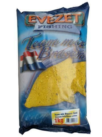 Teammix Brasem Geel 1kg - Brasem Voer - Lokvoer