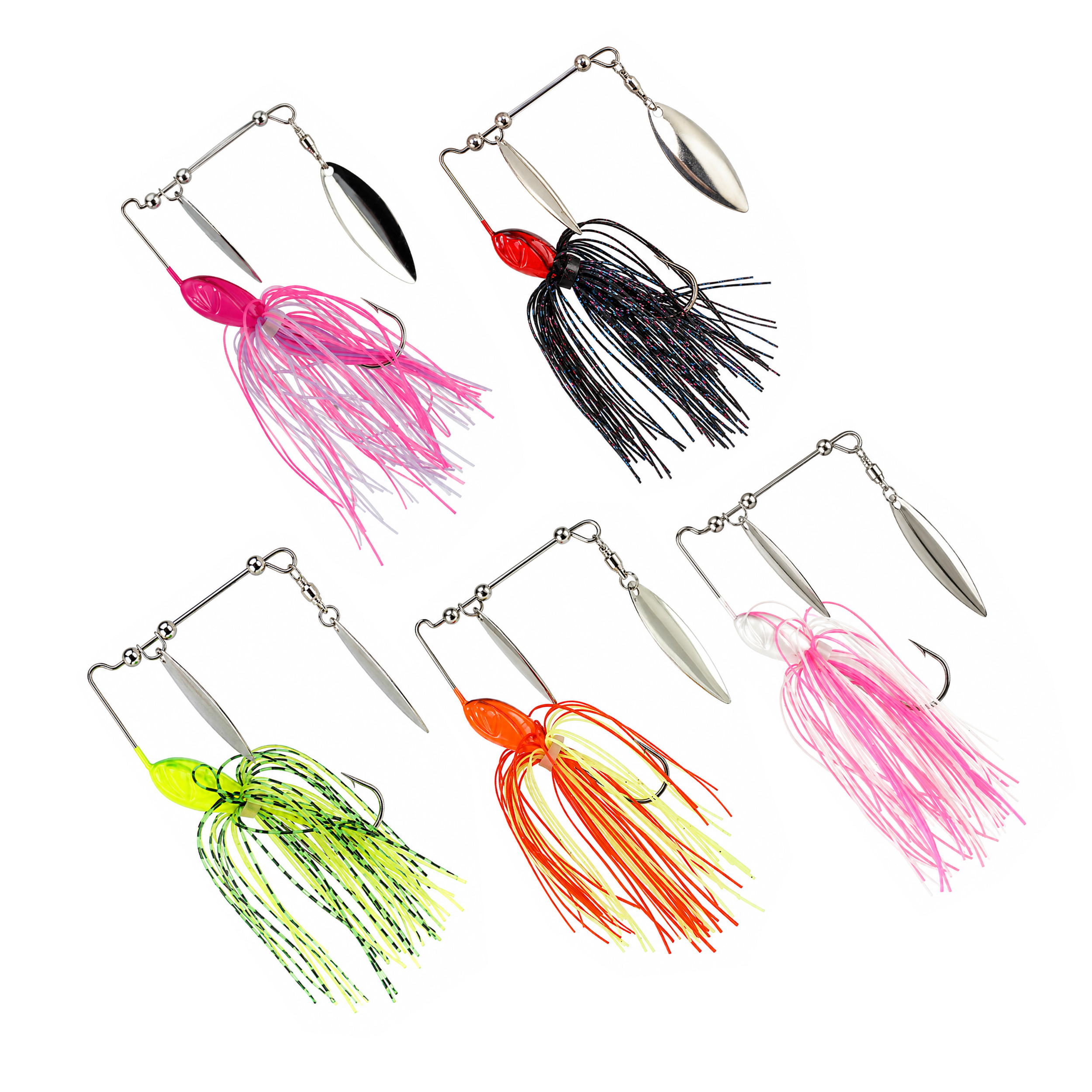 Fish-Xpro Spinnerbait set - Set 5pcs - Incl Tackle Box