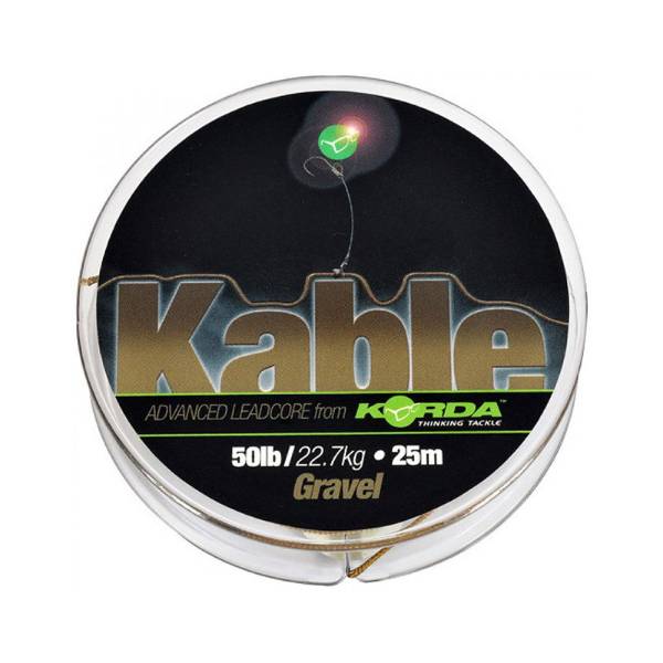 Korda Kable Leadcore | Gravel | 25m